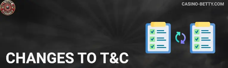 Changes to T&C Betty